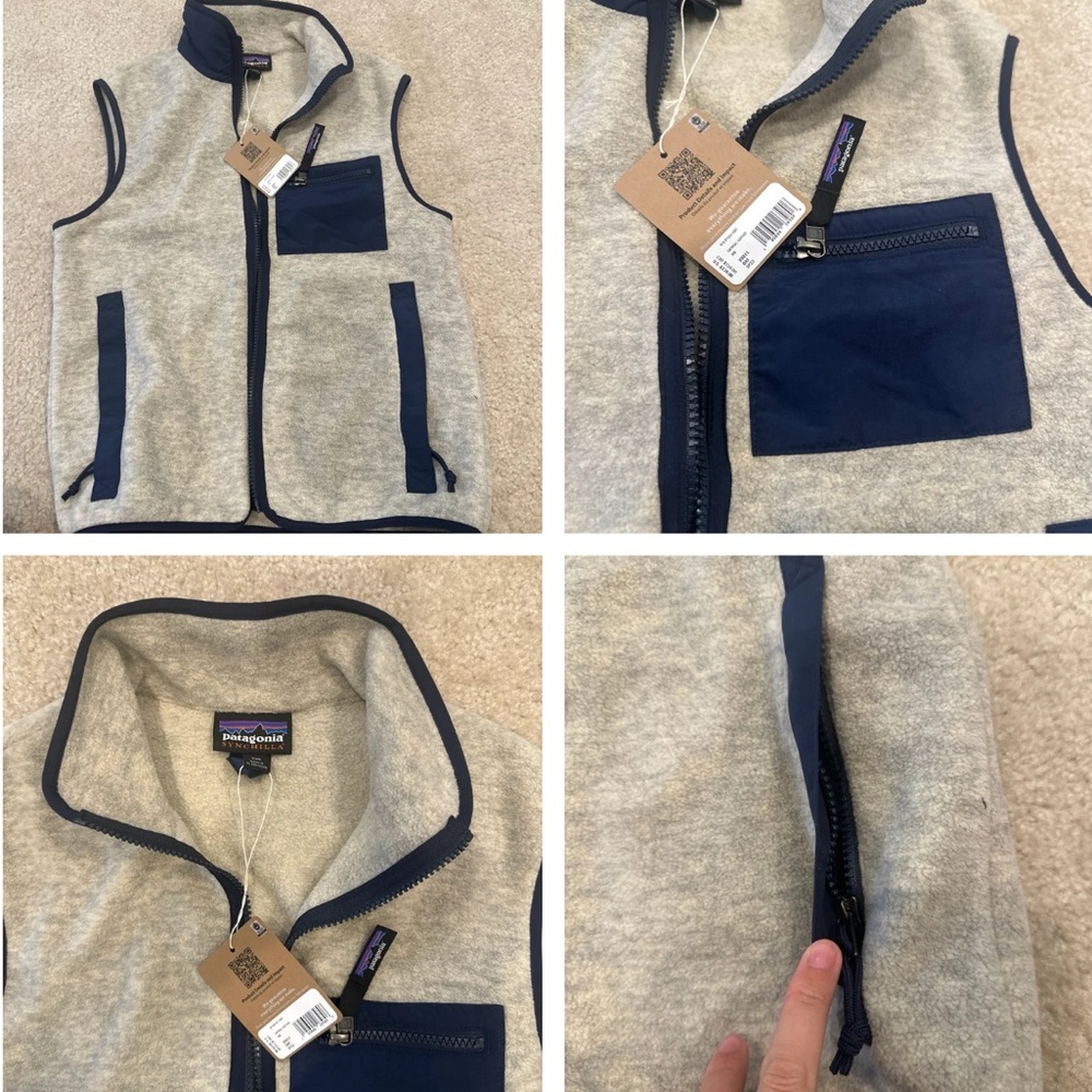 Brand New with Tag Patagonia Men Synchilla Vest Size XXS